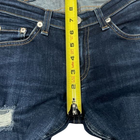 Rag and Bone skinny rip jeans size 25 - Picture 7 of 8